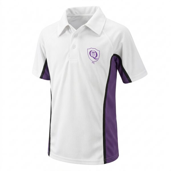 Queensmead PE Polo with logo